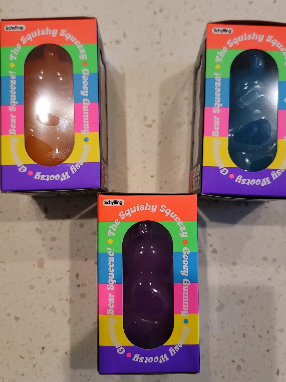 ONE (1) Needoh Gummy Bear Random Color!